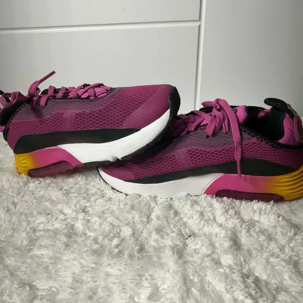 Nike Air Max 2090 Youth GS Shoes Active Fuchsia/Black Size 2Y